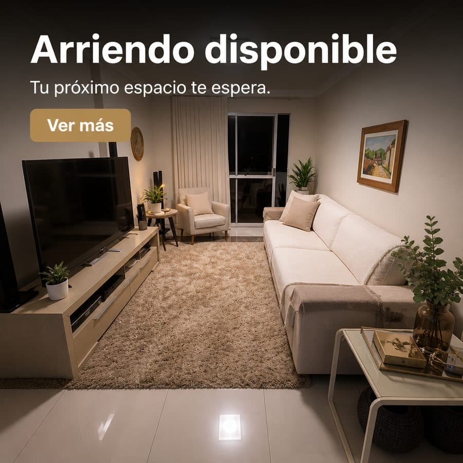 Arriendo disponible — post listo