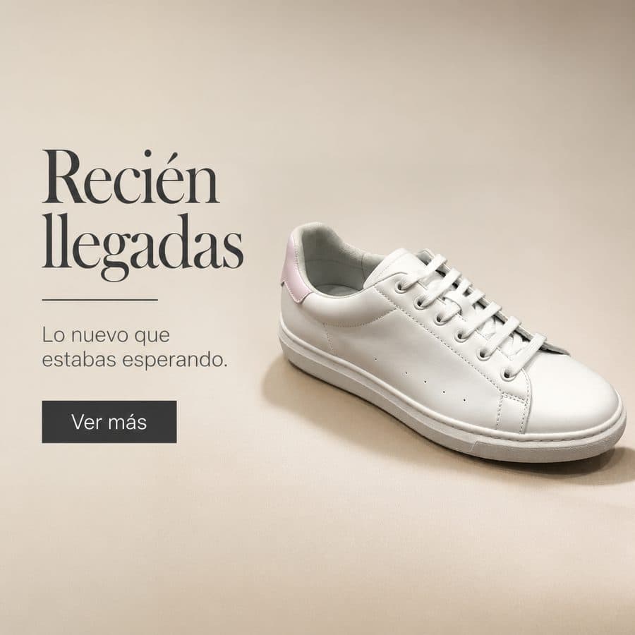 La misma zapatilla como post listo para publicar